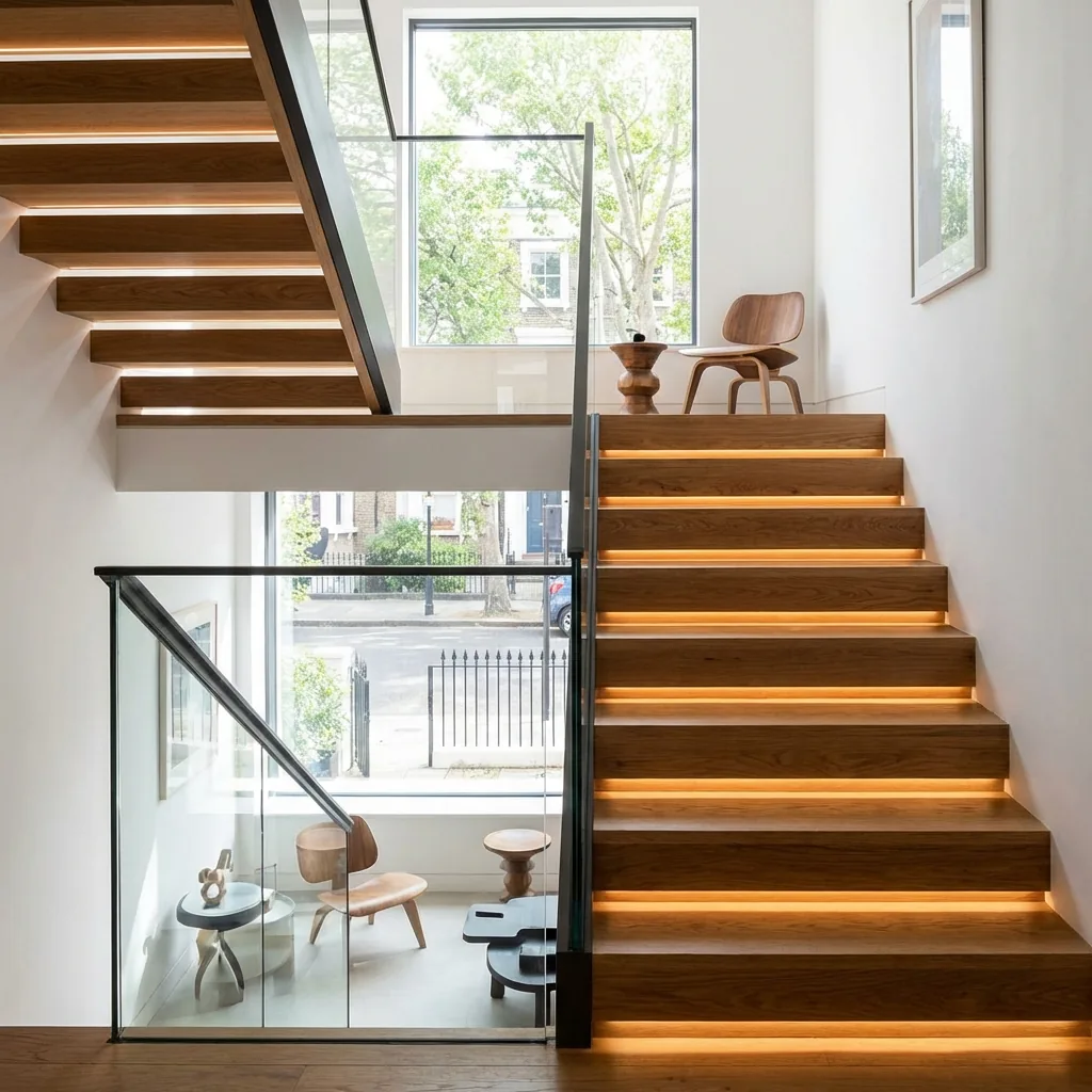 Technical cross section of acoustic insulation layers in a wall