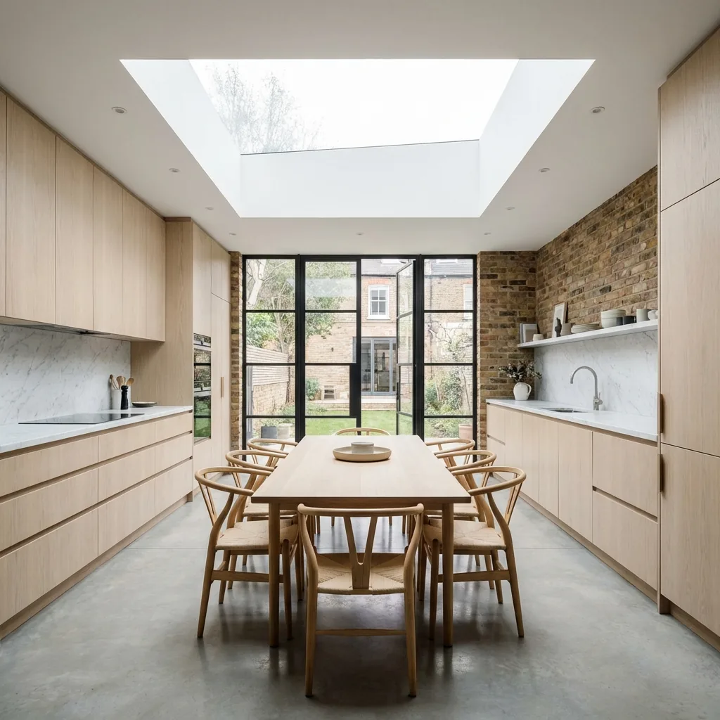 Light filled kitchen extension